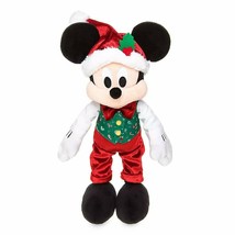 Disney Store Mickey Mouse Christmas Plush Toy Exclusive 2019 Limited New - $49.95