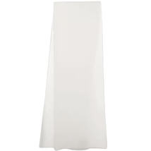 AZEAI Large Silk Chiffon Natural White Long Sarong Shawl Scarf - $195.00