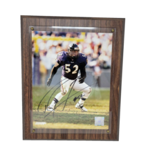 Baltimore Ravens Ray Lewis #52 8x10 Photograph Signed Plaque - $58.31