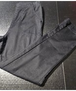 Croft &amp; Barrow Black Pants Women 8 Elastic Waist Pull-On Stretch 26x28 C... - $167.26 MXN