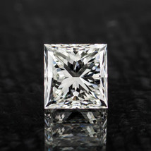 0.91 Carat Loose H / VVS2 Princess Cut Diamond GIA Certified - £5,476.01 GBP