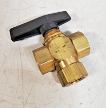 1/2&quot; Female NPT Panel Mount Diverting Brass Valve - $40.60
