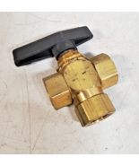 1/2&quot; Female NPT Panel Mount Diverting Brass Valve - $746.62 MXN