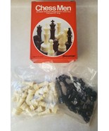 NOS Plastic Chess Pieces Staunton Design - Unweighted Lightweight 2.625&quot;... - $15.64