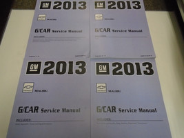 2013 Chevrolet Chevy MALIBU Repair Workshop Service Shop Manual SET NEW 2013 GM - $430.46