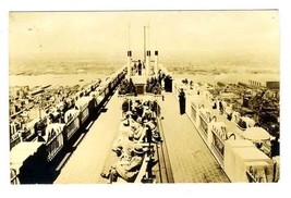 Rockefeller Center Rooftop Real Photo Postcard 1940&#39;s New York  Seidman Photo  - £11.66 GBP