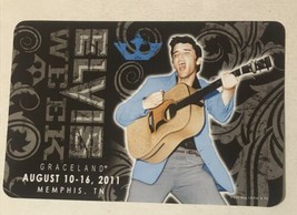 Elvis Week 2011 Elvis Presley Postcard Elvis Guitar - $3.95