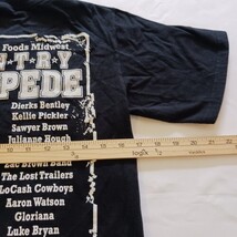 Anvil Country Stampede Country Print Design 2009 Cotton T-shirt Adult Size Small image 8