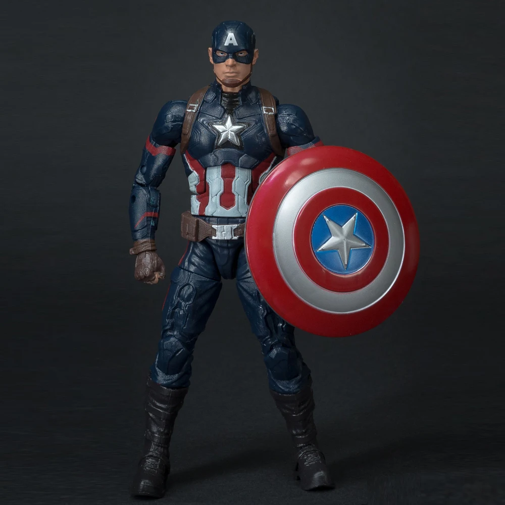 Marvel Legends The Avenger Civil War Captian America 6" Loose Action Figure - £17.47 GBP