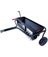 Brinly-Hardy 40 in. Tow-Behind Combination Aerator Spreader with 3-D Ste... - £243.27 GBP