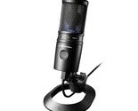 Audio-Technica AT2020USB-X Cardioid Condenser USB Microphone, Black - $239.99