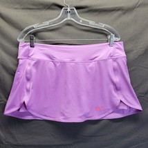 Nike Tennis DRI-FIT Stay Cool Women&#39;s Skirt Lavendar Athletic Sz Large - £30.74 GBP