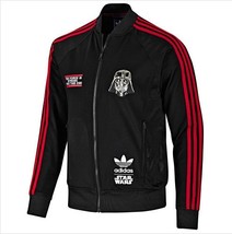 New Adidas Originals StarWars Darth Vader Force Track Hoodie Jacket V33808 - £111.88 GBP