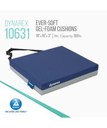 Dynarex EverSoft Gel‑Foam Wheelchair Cushion Pressure‑Relief, Multiple S... - $46.43 CAD+