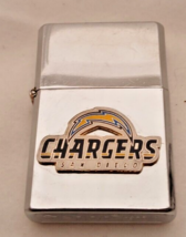 Zippo NFL San Diego CHARGERS on Street Chrome Windproof Lighter - $21.17