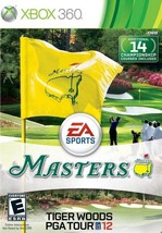 Tiger Woods PGA Tour 12 The Masters - Xbox 360  - £8.72 GBP