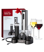 7-in-1 Electric Wine Opener with Charging Base, Automatic Wine Opener El... - $174.26 CAD