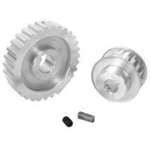 Metal Cutting Machine Gears Synchronous Pulley Gear Motor Belt Gear Mini... - $27.23