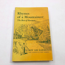 Rhymes Of A Mountaineer  Roy Lee Harmon HBDC 1968 Signed 1st Ed Poems Poetry - £39.05 GBP