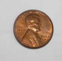 1963-D Lincoln Memorial Penny - £7.46 GBP