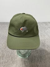 Free Fly Hat Cap Snapback Olive Green Fly Fishing Lure Outdoors Hiking Mens - $19.79