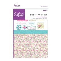 Crafts Crafter&#39;s Companion Card Companion Kits - Floral Impressions NEW - $38.99
