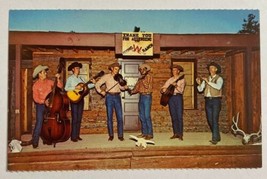 Flying W Ranch Wranglers Band Performs Colorado Springs,CO Chrome Postcard - £9.08 GBP