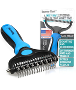 Maxpower Planet Pet Grooming Brush - Double Sided Shedding, Dematting Un... - £11.85 GBP