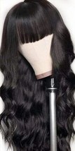 Luxurious 20&quot; Long Straight Wig with Bangs - £93.53 GBP