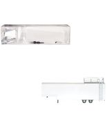 Race Horse Transport Trailer White 1/87 (HO) Plastic Model by Promotex - $54.49