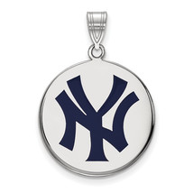 SS MLB  New York Yankees Large Enamel NY Alternate Disc Pendant - £65.20 GBP