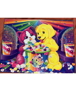 Vintage Lisa Frank Rainbow Matinee Jewelry Stationary Puppy Box LOW $ - $35.19 CAD