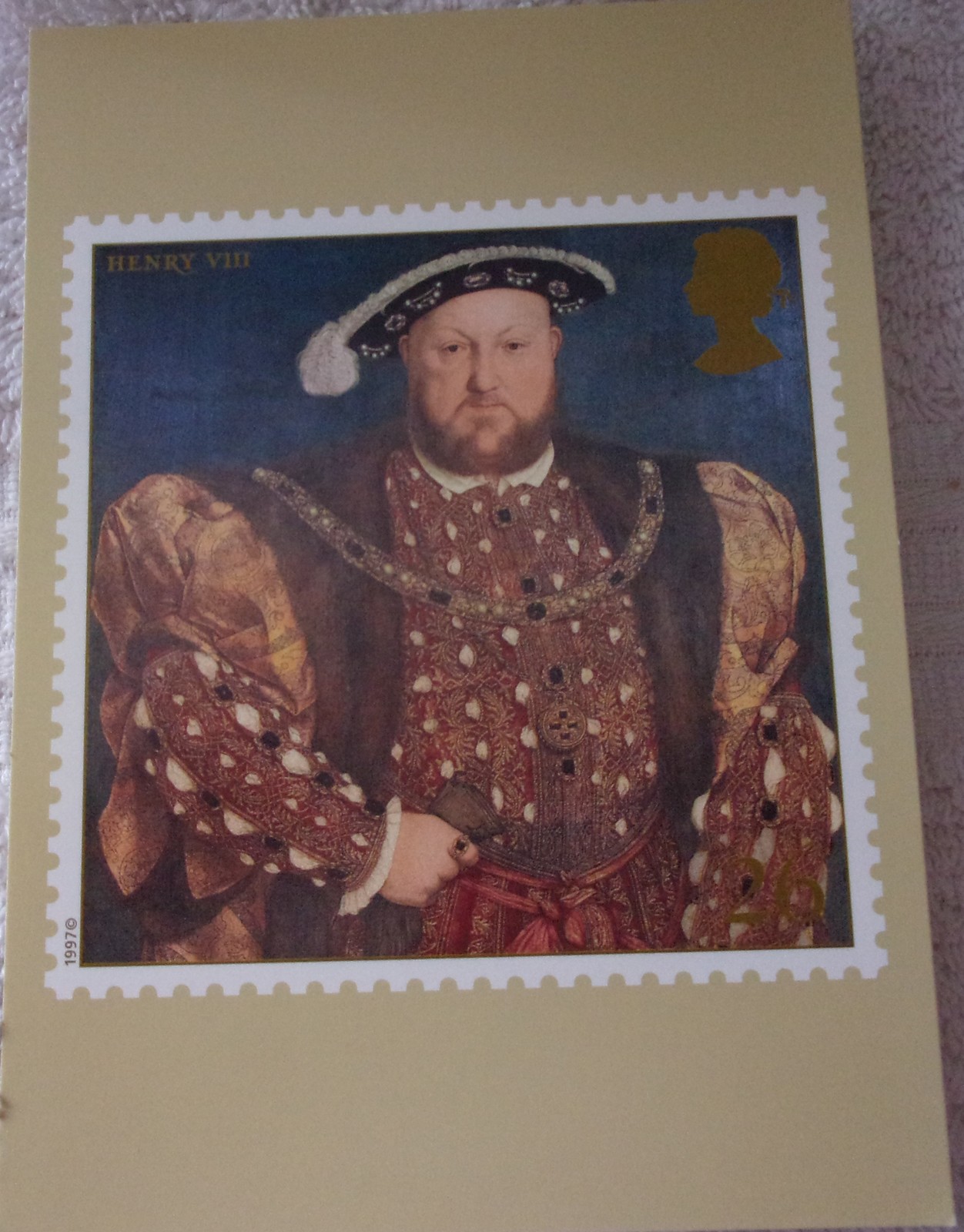 The Great Tudor Art Postcard The Post Office 1997  - $1.99