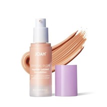 JOAH Crystal Glow Peptide-Infused Foundation, 2-in-1 Multitasking Korean... - £11.95 GBP