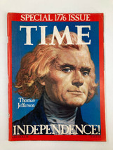 VTG Time Magazine July 4 1776 Thomas Jefferson Independence No Label - £11.20 GBP