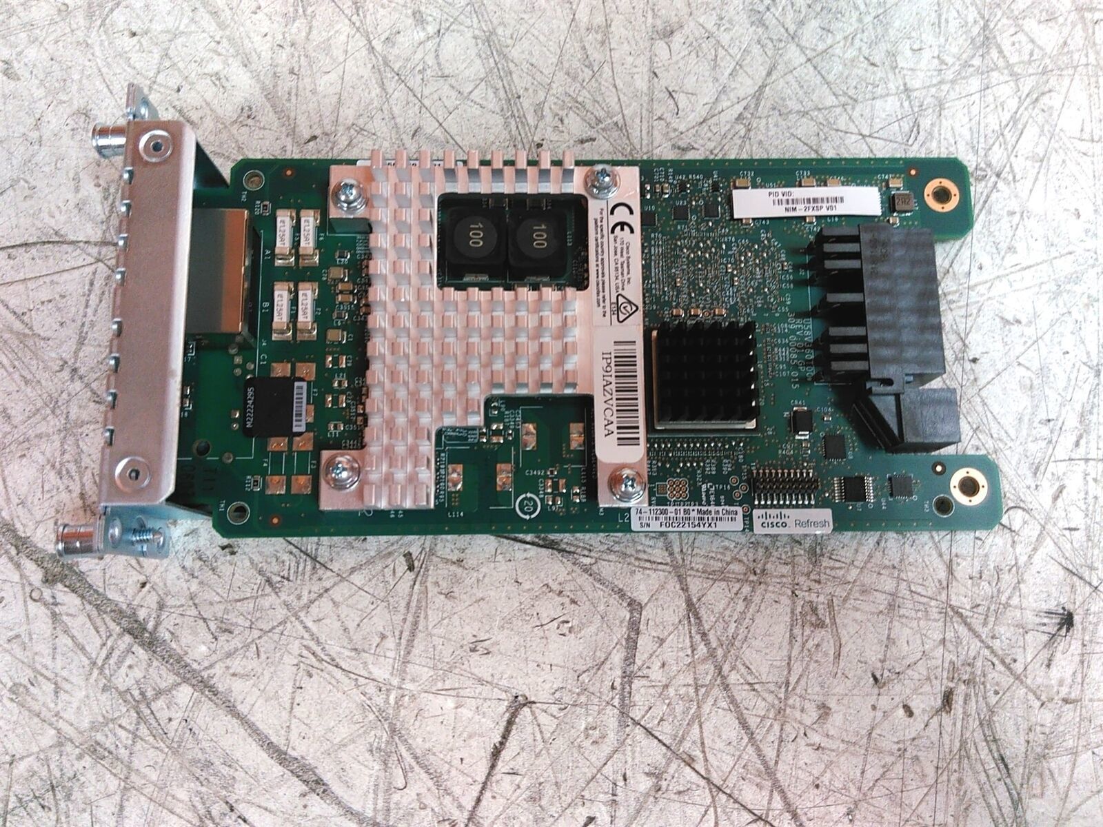 Cisco NIM-2FXSP 2 Port Network Interface Module  - $140.51