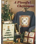 A Pieceful Christmas 1996 Retta Warehime Quilted Sewing Projects for Chr... - $4.95