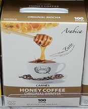 Carnes Premium Instant Coffee Mix With Honey Powder /ORIGINAL MOCHA,100 Count - £35.72 GBP