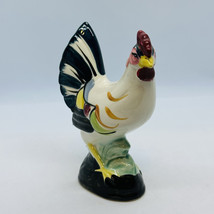 VTG Thames Hand-Painted Rooster Chicken Ceramic Figurine 5.75&quot; Tall Farmhouse - £10.79 GBP