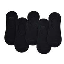 Anysox 5 Pairs Black Size 10-14 Socks High Quality Office Sports Business - £14.07 GBP