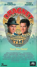 VHS - Dragnet (1987) *Tom Hanks / Dan Aykroyd / Alexandra Paul / Comedy* - $7.00