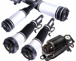 4PCS Air Struts Shock &amp; Compressor Set for Mercedes S-Class W220 2203202438 - $574.69