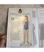American Girl of Today Magazine Paper Doll Clothes Chrissy Lanning W/book - £16.05 GBP