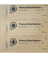 1920 Federal Trust Checks Lot of 3 City Hotel Waterville Maine 610-612 F... - $549.97 MXN