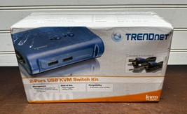 TRENDnet Tk207 2-port USB KVM Switch Cable Kit  Brand New Sealed - $18.00
