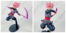 Pink Dragoon Ball Z Zaamasu Figure Black Gooku PVC Action Figures 25CM  - £23.15 GBP