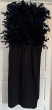 Gothic Feather Shrug Cape Shawl Natural Feather Shoulder Piece Carnival ... - $16.36