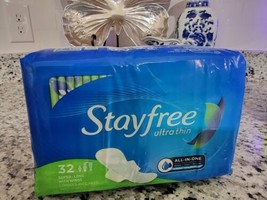 Stayfree Ultra Thin Super Long Pads with Wings 32 Pads - £21.90 GBP