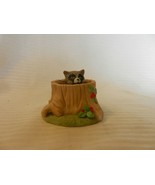 Woodland Surprises Raccoon Figurine Jacqueline Smith Franklin Porcelain ... - $28.50