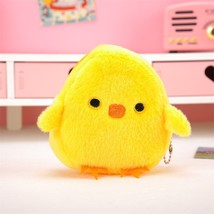 Cute Plush Coin Purse Chicken Children Plush Coin Purse Creative Keychain Coin P - £17.02 GBP